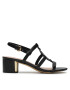 Coach Sandale Edina Leather Sandal C4340 Negru - Pled.ro