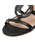 Coach Sandale Edina Leather Sandal C4340 Negru - Pled.ro