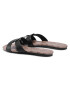 Coach Șlapi Essie Leather Sandal C2310 Negru - Pled.ro