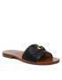 Coach Șlapi Ina Leather Sandal CI200 Negru - Pled.ro