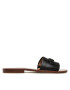 Coach Șlapi Ina Leather Sandal CI200 Negru - Pled.ro