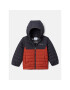 Columbia Geacă din puf Powder Lite™ Boys Hooded Jacket Portocaliu Regular Fit - Pled.ro