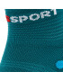 Compressport Șosete Medii Unisex Pro Racing Socks v4.0 Run Low XU00047B Verde - Pled.ro