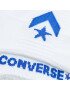 Converse Set de 3 perechi de șosete joase unisex E1205W-3010 Alb - Pled.ro