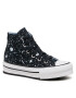 Converse Teniși Ctas Eva Lift Hi 672117C Negru - Pled.ro