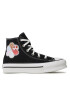 Converse Teniși Ctas Eva Lift Hi A05166C Negru - Pled.ro