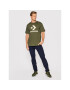 Converse Tricou Camo Fill Graphic 10023140-A03 Verde Regular Fit - Pled.ro