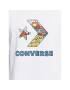 Converse Tricou Star Chevron Block Infill Ss Tee 10025280-A02 Alb Regular Fit - Pled.ro