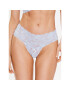 Cosabella Chilot tanga Never Say Never NEVER0343BW Albastru - Pled.ro