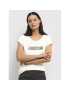 Cream Tricou Fira 10610636 Bej Straight Fit - Pled.ro