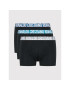 Cristiano Ronaldo CR7 Set 3 perechi de boxeri Basic Trunk 3-Pack 8100-49-672 Negru - Pled.ro