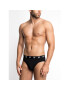 Cristiano Ronaldo CR7 Set 3 perechi de slipuri Main Basic Brief 3-Pack 8100-66-900 Negru - Pled.ro