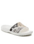 Crocs Șlapi Classic Bandana Slide 208064 Alb - Pled.ro