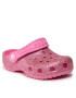 Crocs Șlapi Classic Glitter Clog T 206992 Roz - Pled.ro