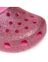 Crocs Șlapi Classic Glitter Clog T 206992 Roz - Pled.ro