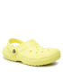 Crocs Șlapi Classic Lined Clog 203591 Galben - Pled.ro