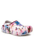 Crocs Șlapi Classic Lined Tie Dye Clog 206341 Alb - Pled.ro