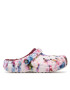 Crocs Șlapi Classic Lined Tie Dye Clog 206341 Alb - Pled.ro