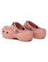 Crocs Șlapi Classic Platform Clog 206750-6RL Roz - Pled.ro