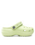 Crocs Șlapi Classic Platform Clog 206750 Verde - Pled.ro