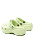 Crocs Șlapi Classic Platform Clog 206750 Verde - Pled.ro