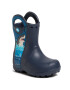 Crocs Cizme de cauciuc fl Shark Ptch Rain Boot B 206174 Bleumarin - Pled.ro