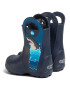 Crocs Cizme de cauciuc fl Shark Ptch Rain Boot B 206174 Bleumarin - Pled.ro