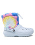 Crocs Cizme de zăpadă Classic Lined Neo Puff Tie Dye 207328 Colorat - Pled.ro