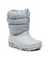 Crocs Cizme de zăpadă Classic Neo Puff Boot K 207684 Gri - Pled.ro