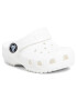 Crocs Șlapi Classic Clog K 204536 Alb - Pled.ro