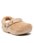 Crocs Șlapi Classic Fur Sure 207303 Bej - Pled.ro