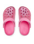 Crocs Șlapi Classic Glitter Clog K 206993 Roz - Pled.ro