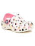 Crocs Șlapi Classic Heart Print Clog K 207000 Alb - Pled.ro