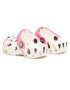 Crocs Șlapi Classic Heart Print Clog K 207000 Alb - Pled.ro