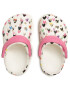 Crocs Șlapi Classic Heart Print Clog K 207000 Alb - Pled.ro