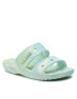 Crocs Șlapi Classic Marbled Sandal 207701 Verde - Pled.ro