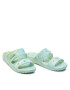 Crocs Șlapi Classic Marbled Sandal 207701 Verde - Pled.ro