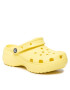 Crocs Șlapi Classic Platform Clog W 206750-7HD Galben - Pled.ro