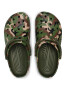 Crocs Șlapi Classic Printed Camo Clog 206454 Verde - Pled.ro