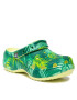 Crocs Șlapi Classis Platform Tropical Clog W 207177 Verde - Pled.ro