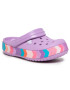 Crocs Șlapi Crocband Chevron Beaded Clog K 207007 Violet - Pled.ro