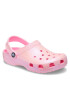 Crocs Saboți Classic Glitter Clog K 206993 Roz - Pled.ro