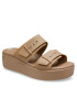 Crocs Sandale Brooklyn Low Wedge Sandal W 207431 Kaki - Pled.ro