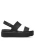 Crocs Sandale Brooklyn Low Wedge W 206453 Negru - Pled.ro