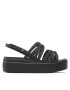 Crocs Sandale Brooklyn Strappy Lowwdgw 206751 Negru - Pled.ro