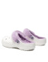 Crocs Șlapi Baya Lined Fuzz Strap Clog 206633 Alb - Pled.ro