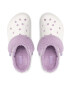 Crocs Șlapi Baya Lined Fuzz Strap Clog 206633 Alb - Pled.ro