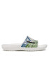 Crocs Șlapi Classic Bandana Slide 208064 Alb - Pled.ro