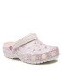 Crocs Șlapi Classic Glitter Clog K 206993 Alb - Pled.ro