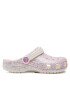 Crocs Șlapi Classic Glitter Clog K 206993 Alb - Pled.ro